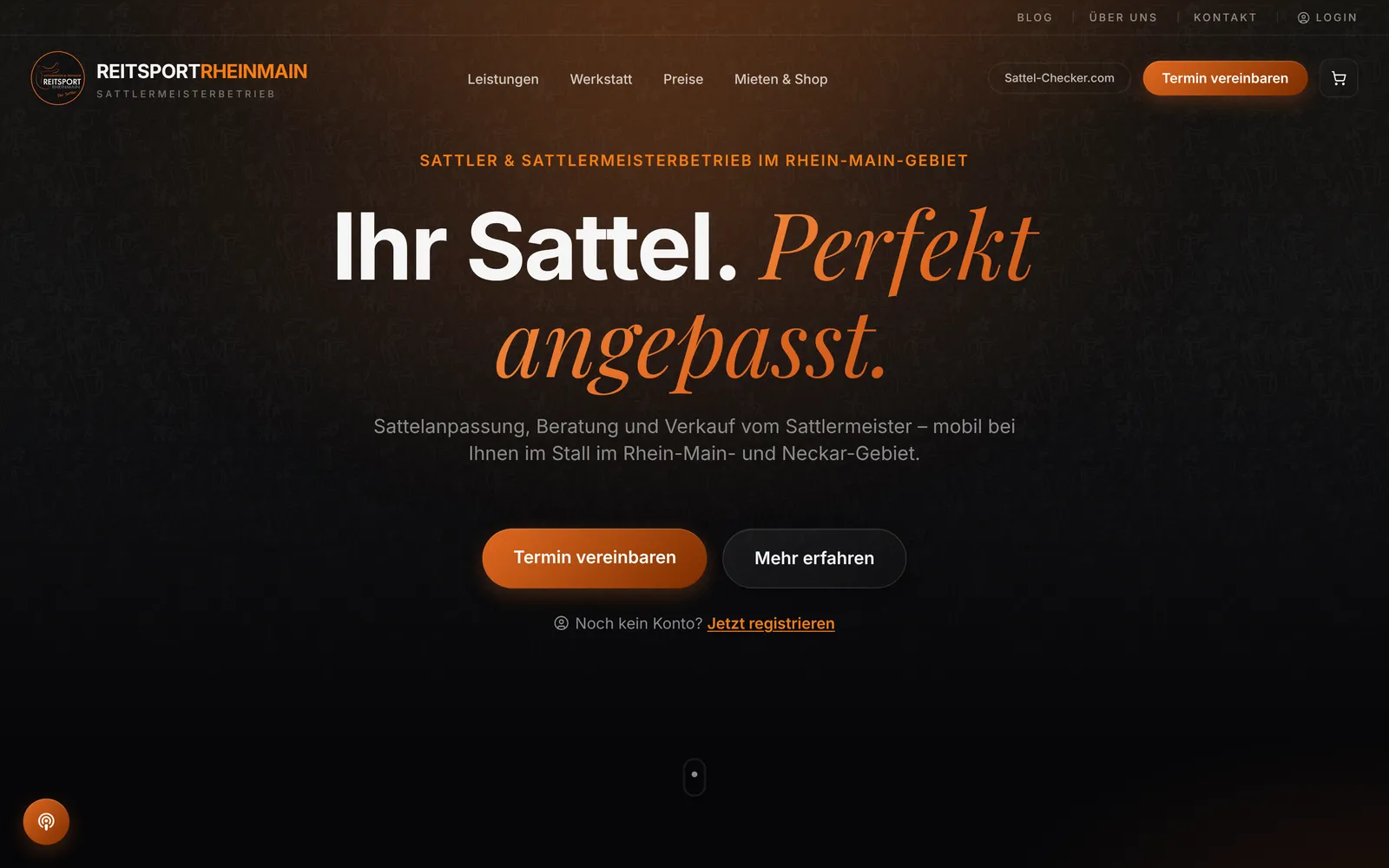 Startseite von reitsport-rheinmain.de